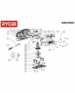 Buy A Ryobi ESS1890C Spare part or Replacement part for Your Sanders and Fix Your Machine Today